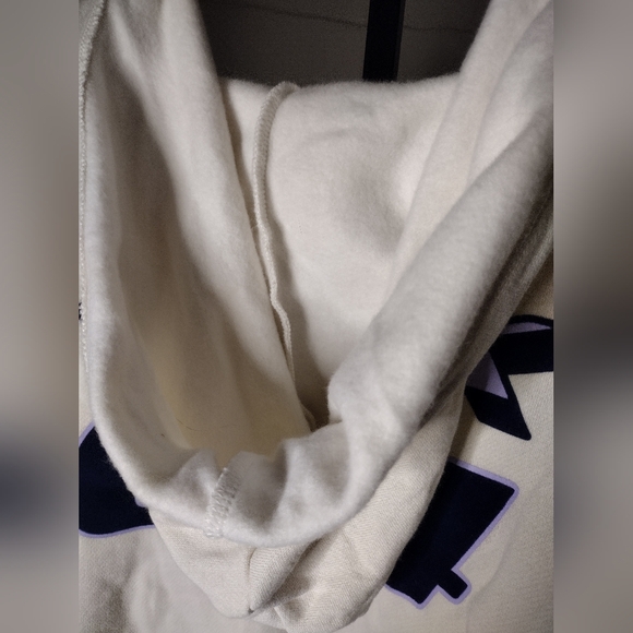 NWT PINK Cream Color Full Zip Hoodie XL - Picture 8 of 8